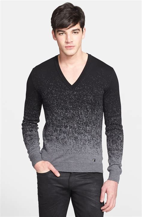 versace collection ombré wool sweater|All Knitwear .